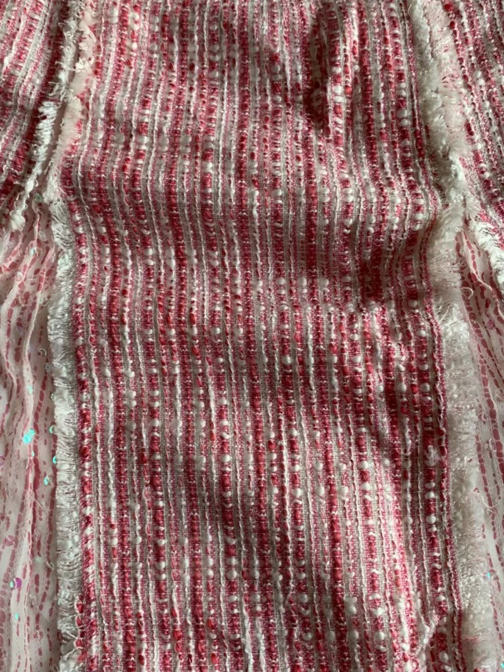 WD.NY Knee Length PINK SKIRT SIZE 8 91% ACRYLIC, 7% RAYON, 2% POLYESTER NWT - Picture 9 of 12